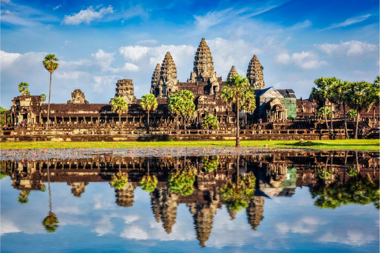 Angkor Wat Temple in Siem Reap Cambodia