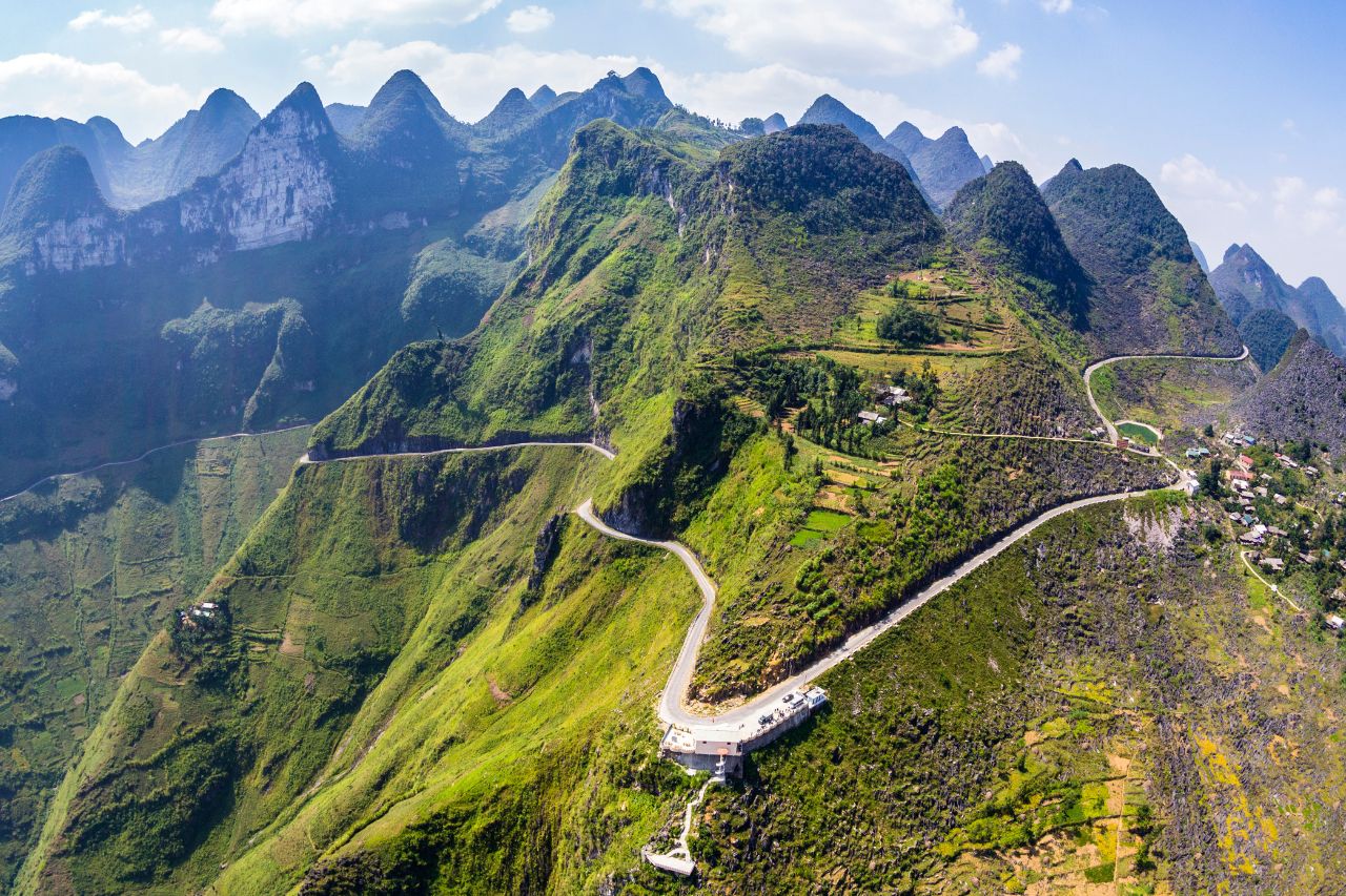 Ma Pi Leng Pass in Ha Giang Vietnam