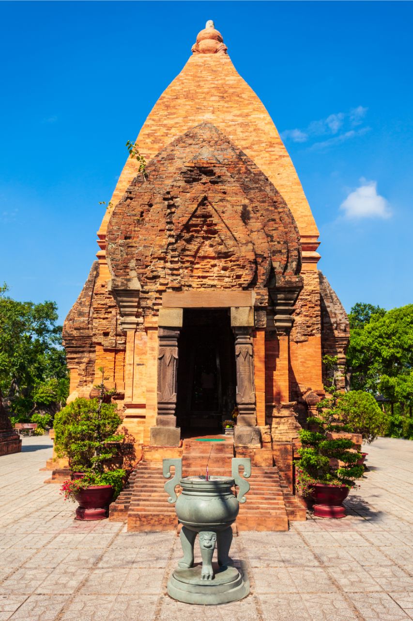 Ponagar Cham Tower in Nha Trang City Vietnam