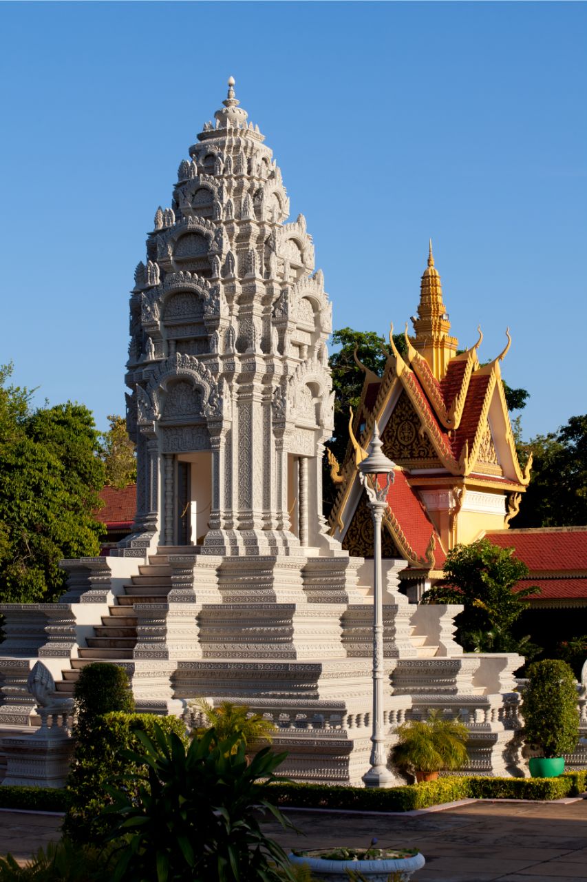 Silver Pagoda Phnom Penh Cambodai