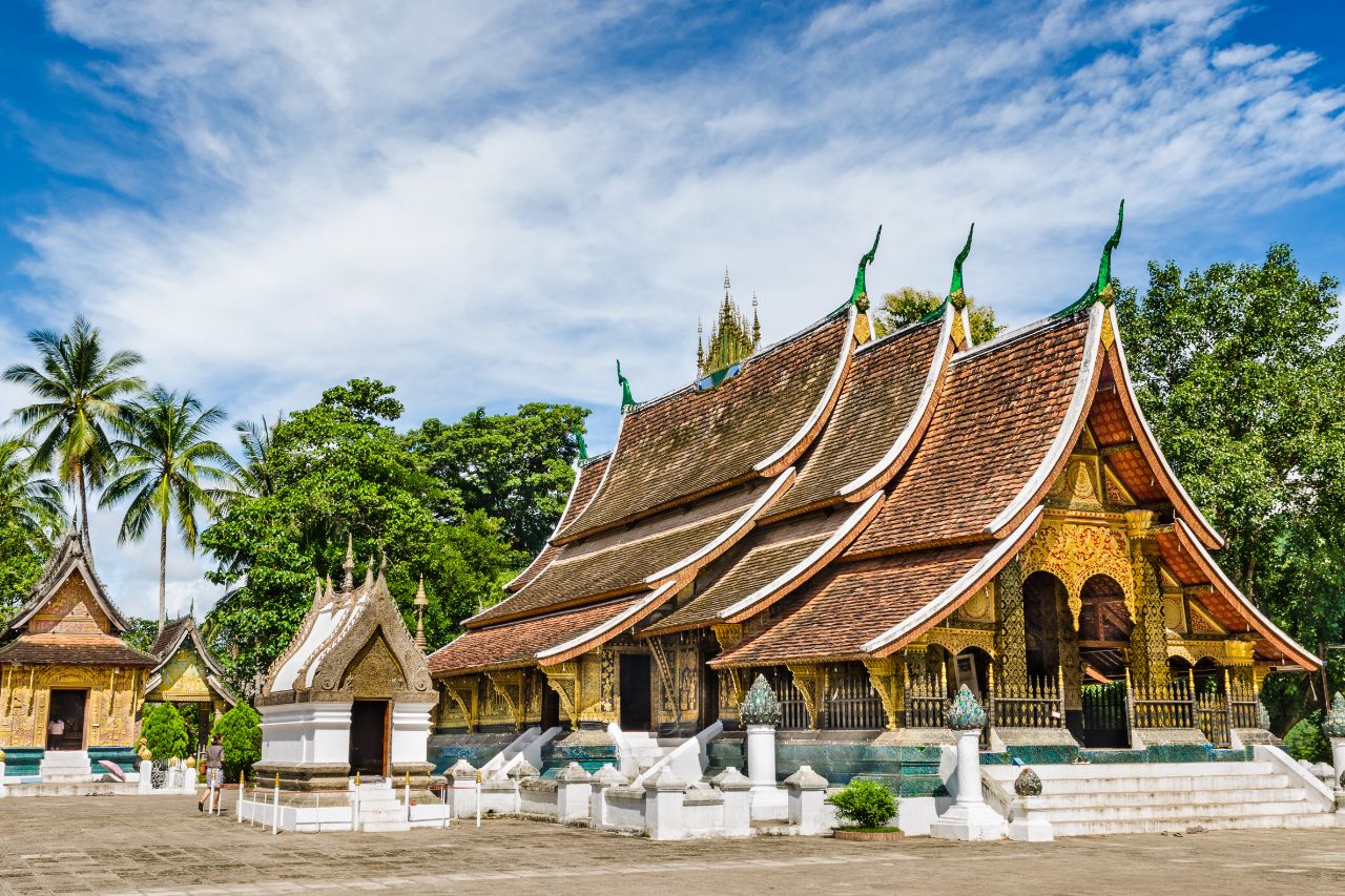 Wat Xieng Thong Temple in Luang Prabang Laos