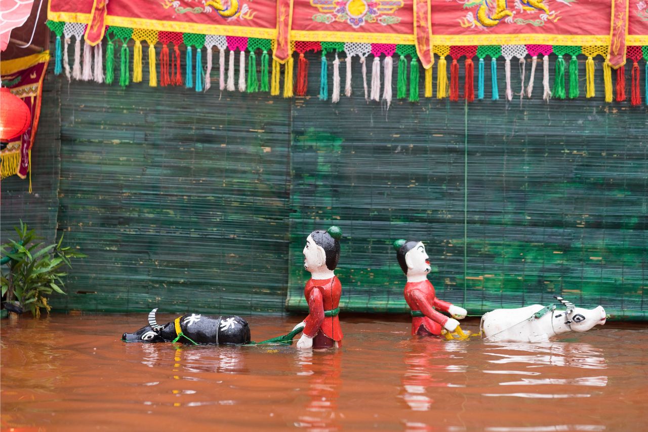 Water Puppet Show Hanoi Vietnam