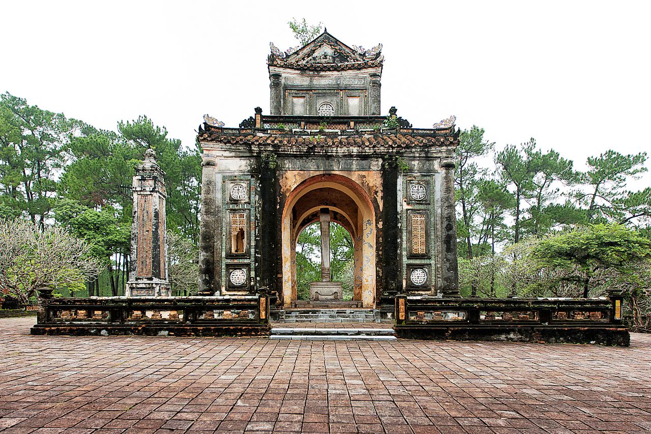 Duc Duc Royal Tomb in Hue City Vietnam