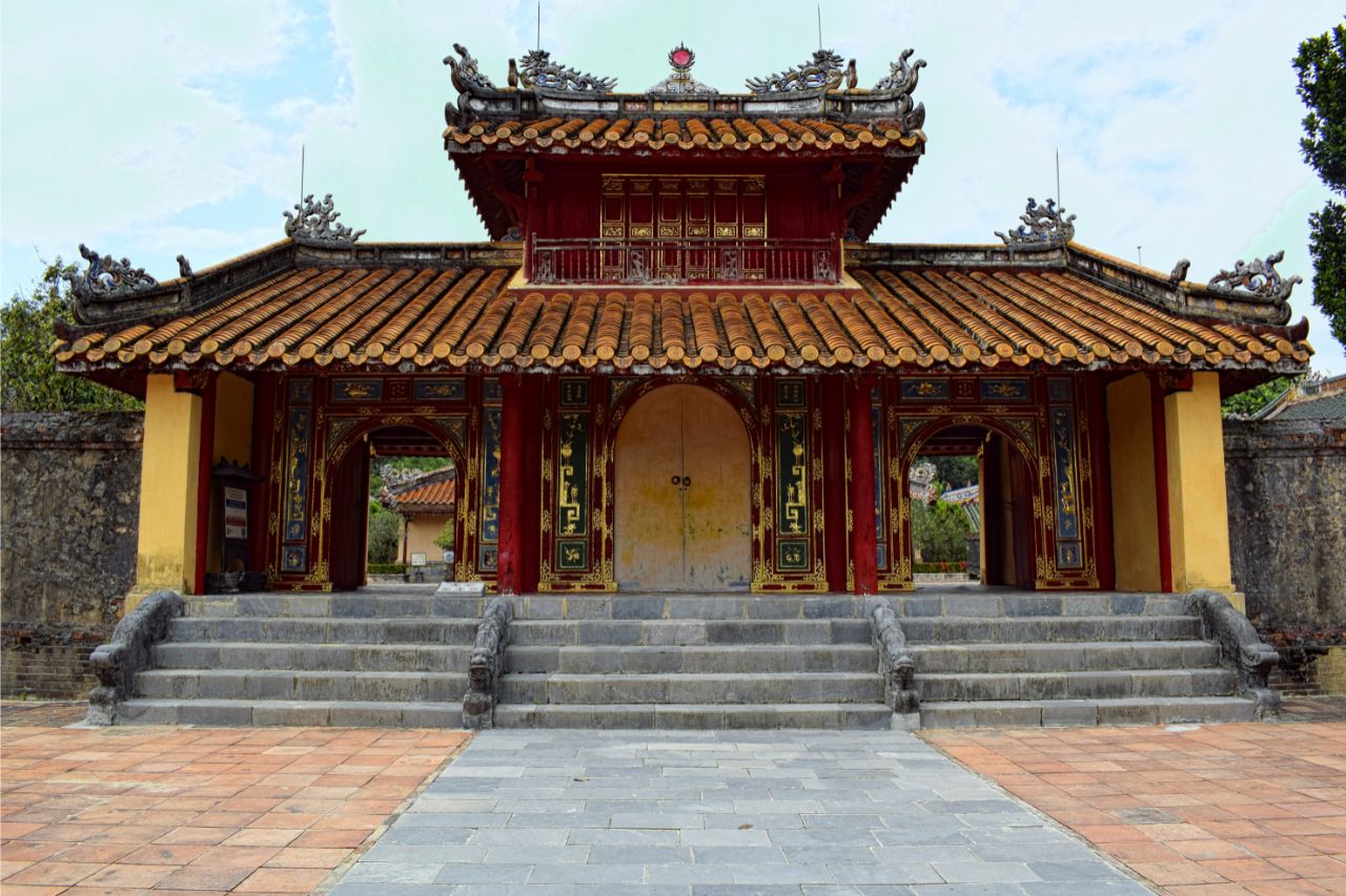 Gia Long Royal Tomb In Hue City Vietnam