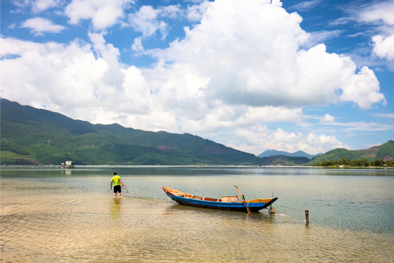 Lang Co Bay in Hue Vietnam