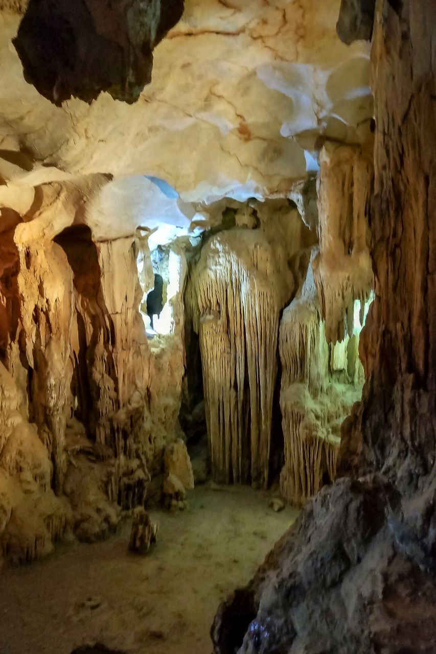 Discover cave in Halong Bay Vietnam