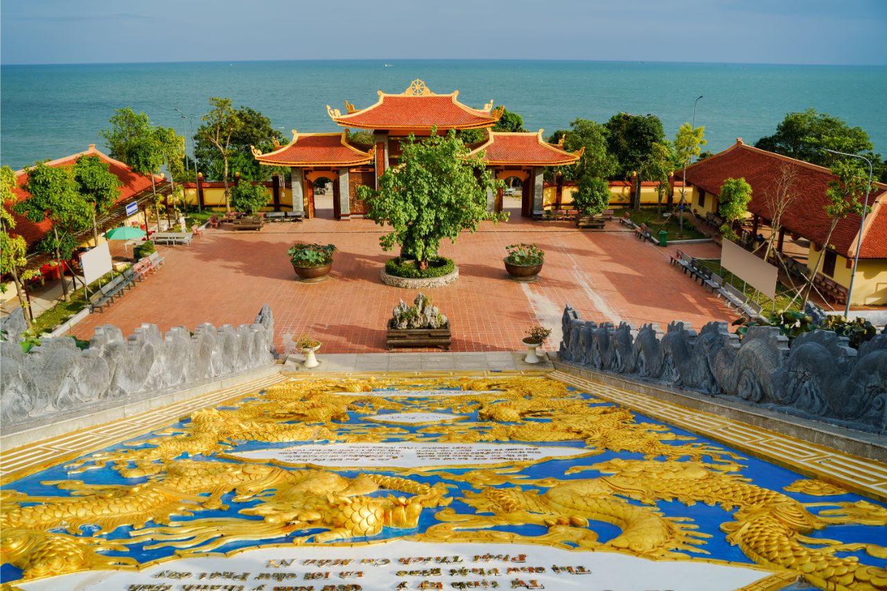 Ho Quoc Pagoda in Phu Quoc Island Vietnam