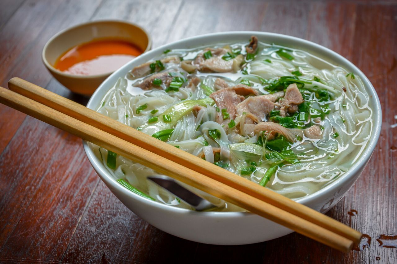 Pho Hanoi Noodle Soup Vietnam