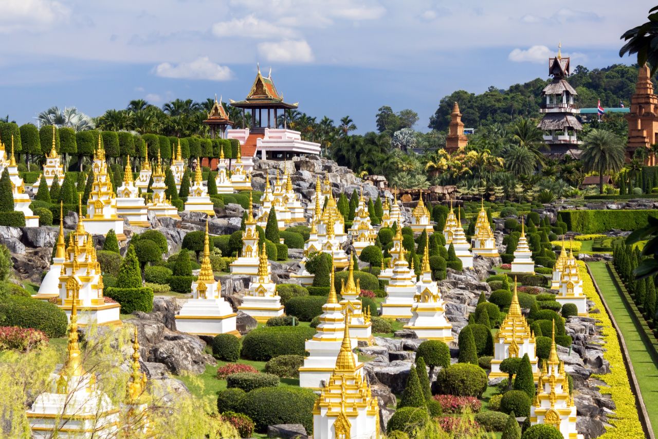 Pattaya Nong Nooch Tropical Botanical Garden Thailand