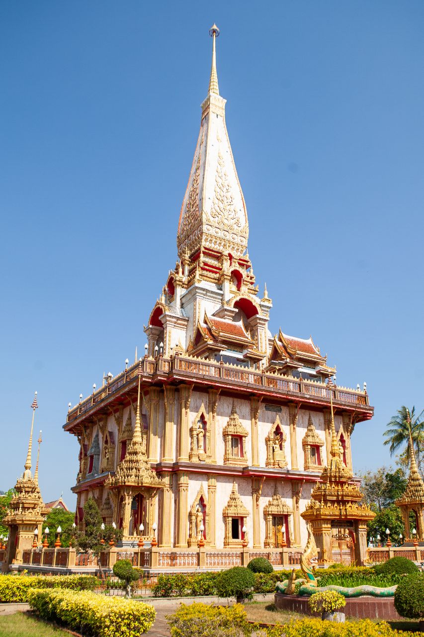 Phuket Wat Chalong Temple Thailand