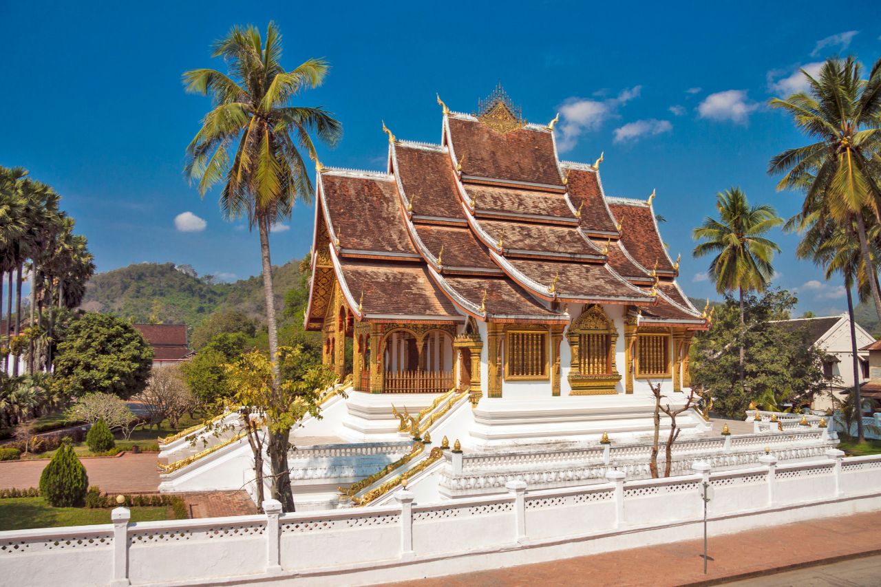 Royal Palace in Luang Prabang Laos