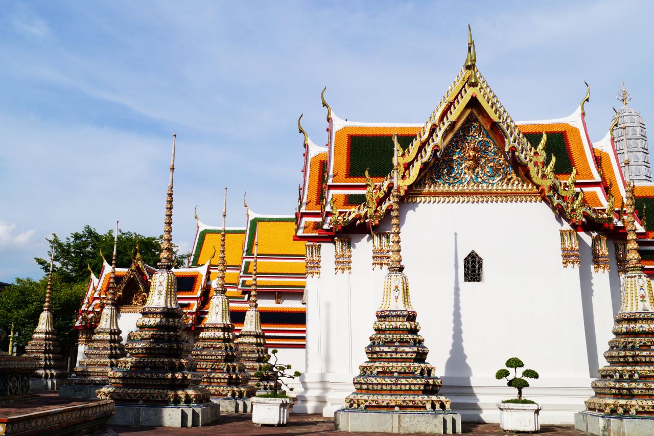 Wat Phra Chetuphon in Bangkok Thailand