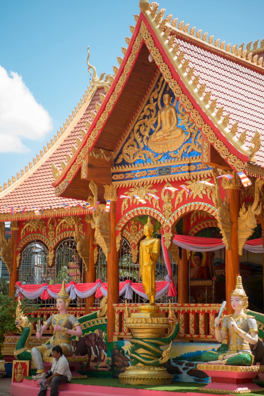 Wat Si Muang in Vientiane Laos