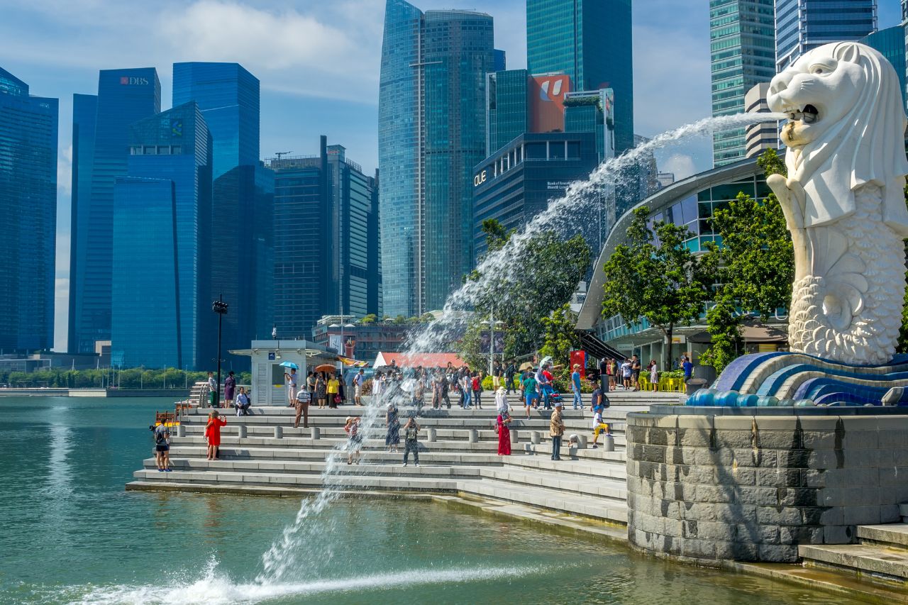 Merlion Park Singapore