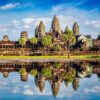 Angkor Wat Temple in Siem Reap Cambodia