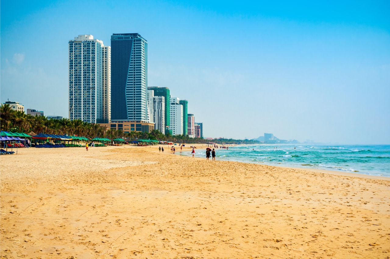 Da Nang Costal City in Vietnam