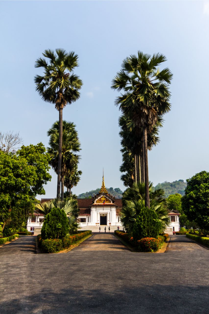 Royal Palace Museum in Luang Prabang Laos