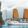 Luxury Ship for Tourists on Halong Bay Vietnam