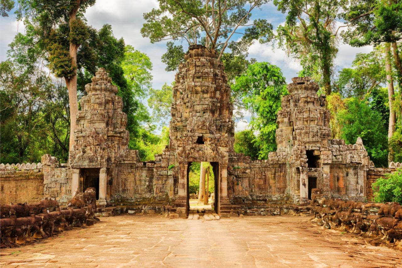 Preah Khan Temple Siem Reap Cambodia