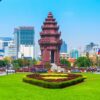 independence monument phnom penh Cambodia