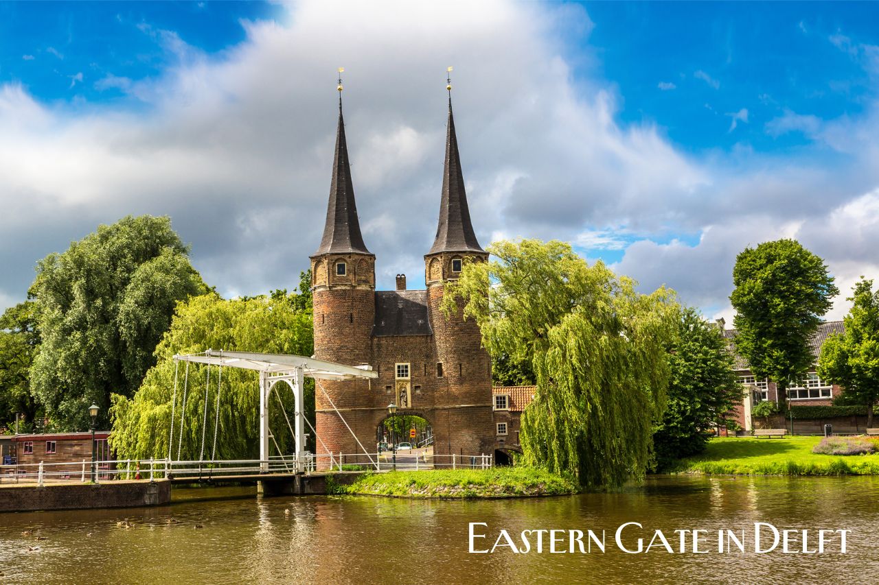 Netherlands Eastern Gate in Delft