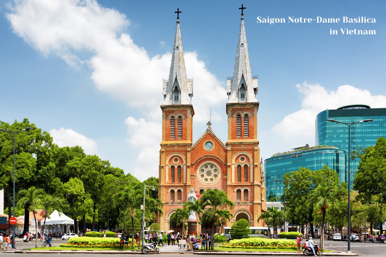 Saigon Ho Chi Minh City Notre Dame Cathedral