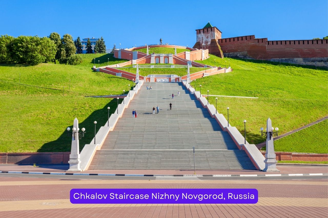 Chkalov Staircase Nizhny Novgorod, Russia