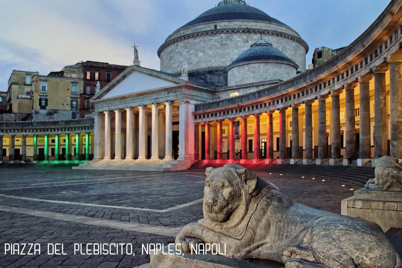 Piazza del Plebiscito Naples Napoli