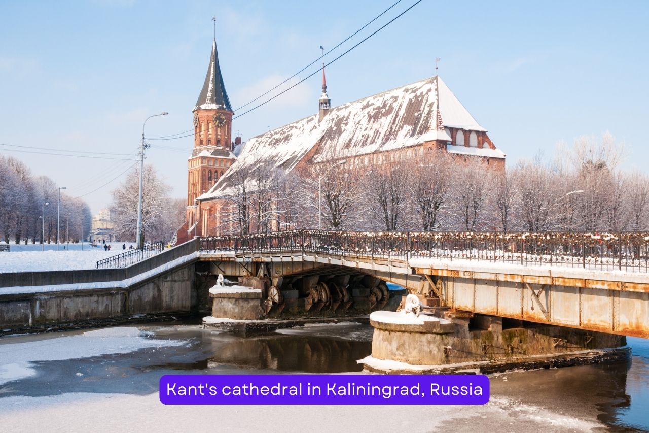 Kant's cathedral in Kaliningrad, Russia