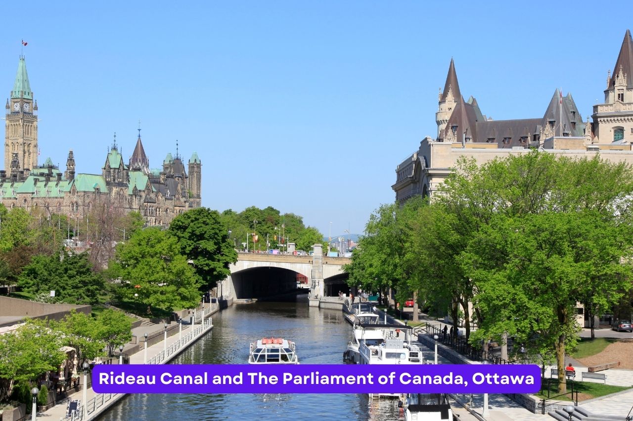 Rideau Canal and The Parliament of Canada, Ottawa