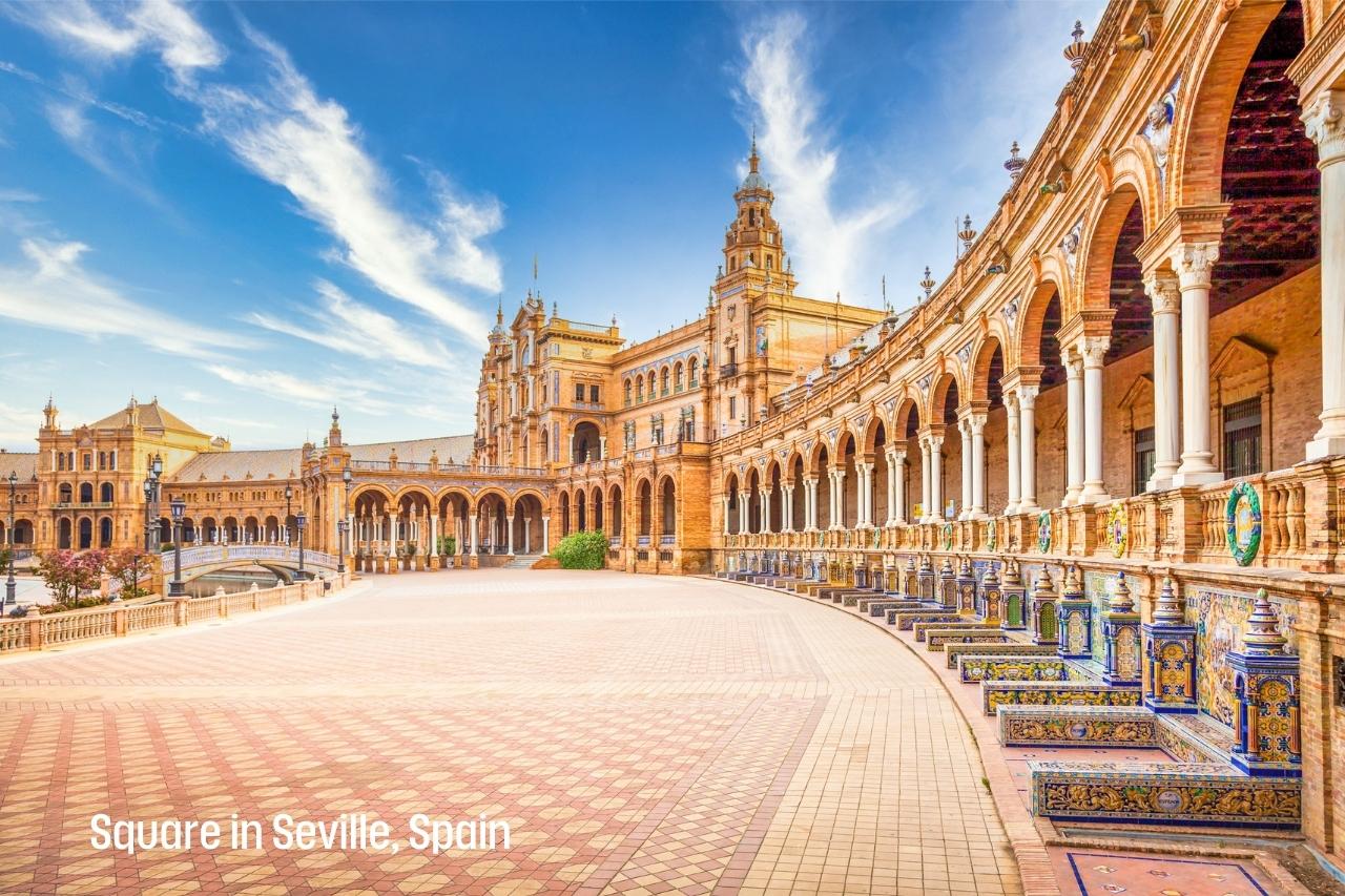 Square in Seville, Spain