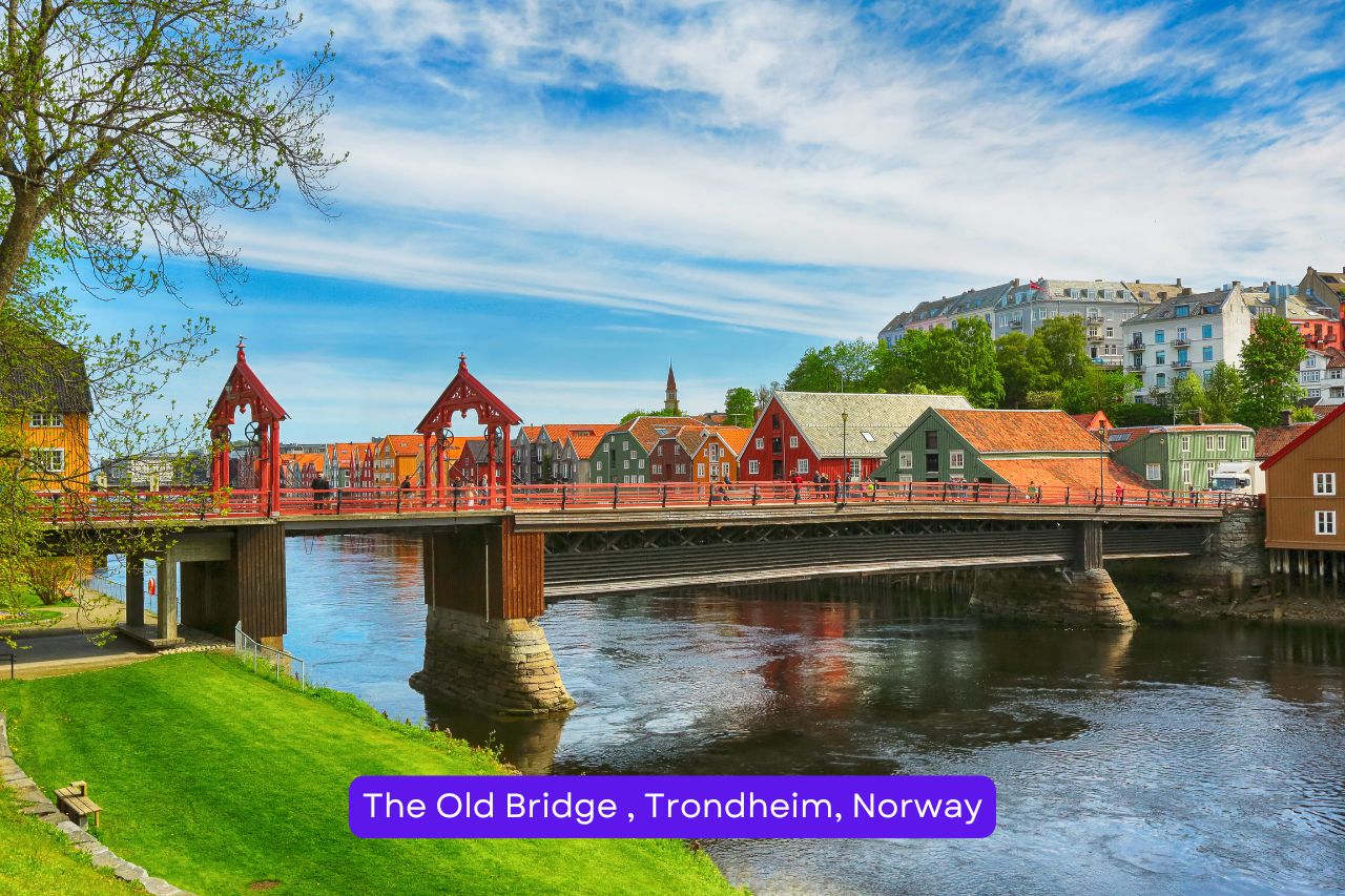 The Old Bridge , Trondheim, Norway