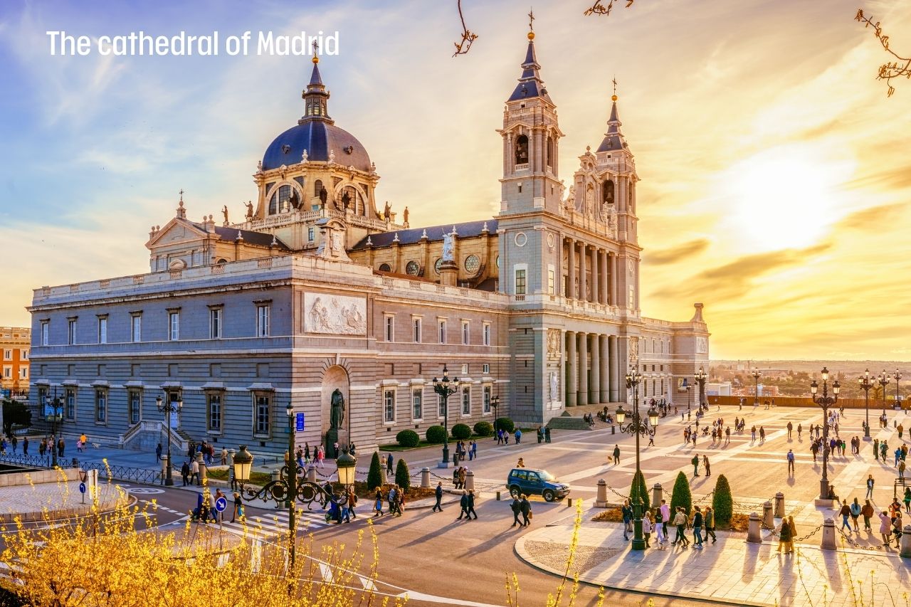 The cathedral of Madrid