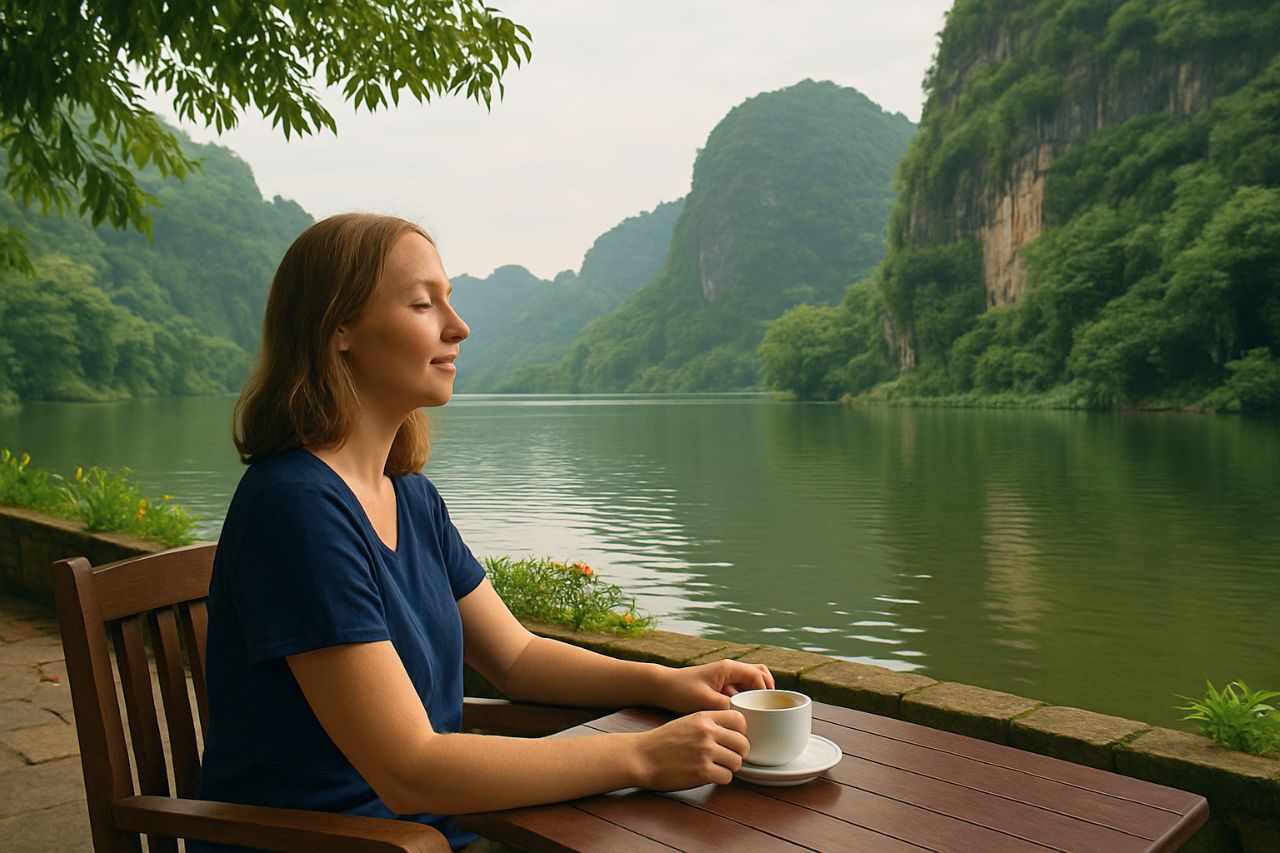 Relax in the Peaceful Atmosphere ninh binh vietnam (3)
