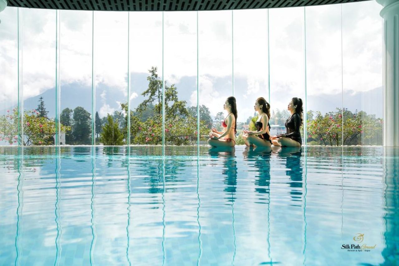 Indoor Pool - Silk Path Grand Sapa