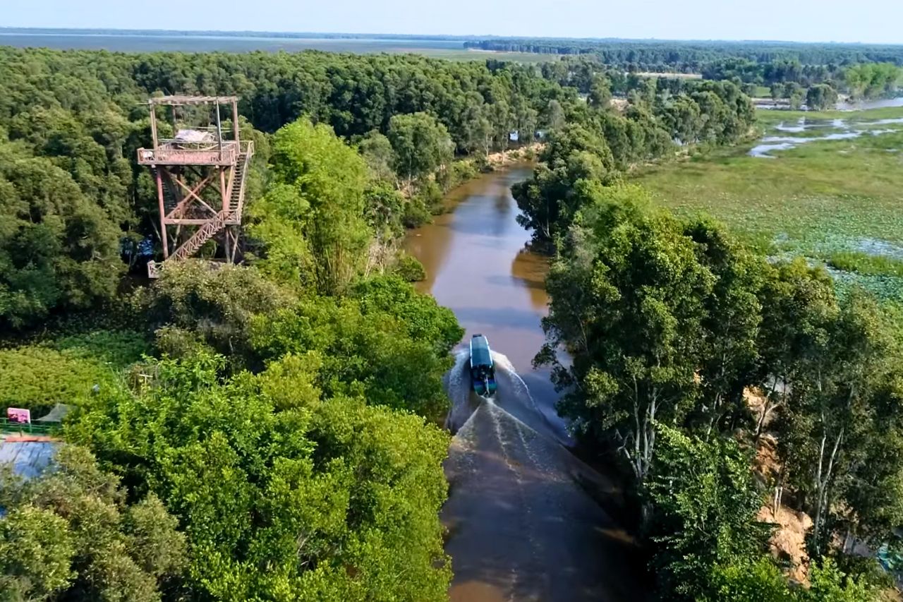 Mekong Delta Vietnam Tràm Chim National Park