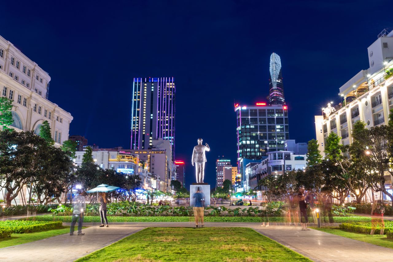 Nguyen Hue Walking Street Ho Chi Minh