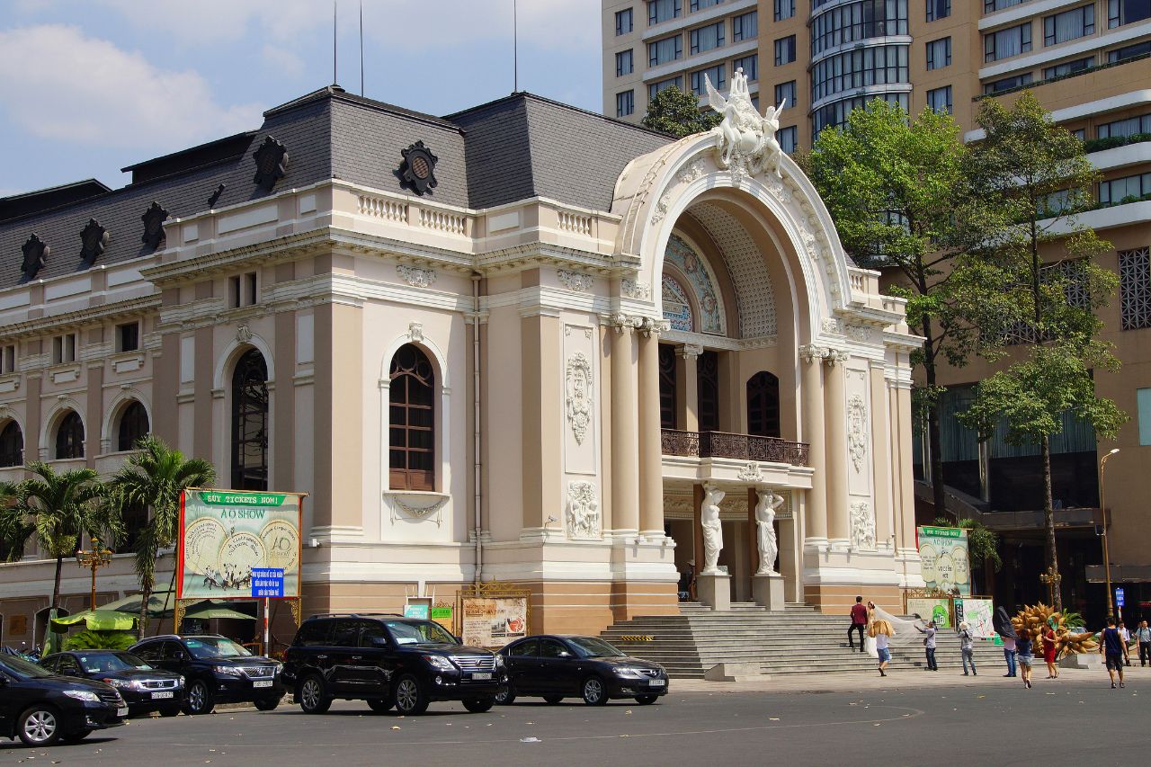 vietnam ho chi minh city Saigon Opera House